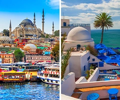 تور ترکیبی استانبول و تونس